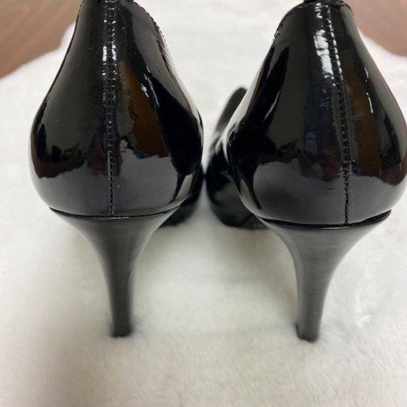 Gianni Bini Patent Leather Platform Stiletto Heels, LIKE NEW, size 8M - Picture 7 of 11